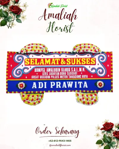 Karangan Bunga Ucapan Selamat di Semanan